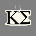 Paper Air Freshener W/ Tab - Greek Letters: Kappa Sigma